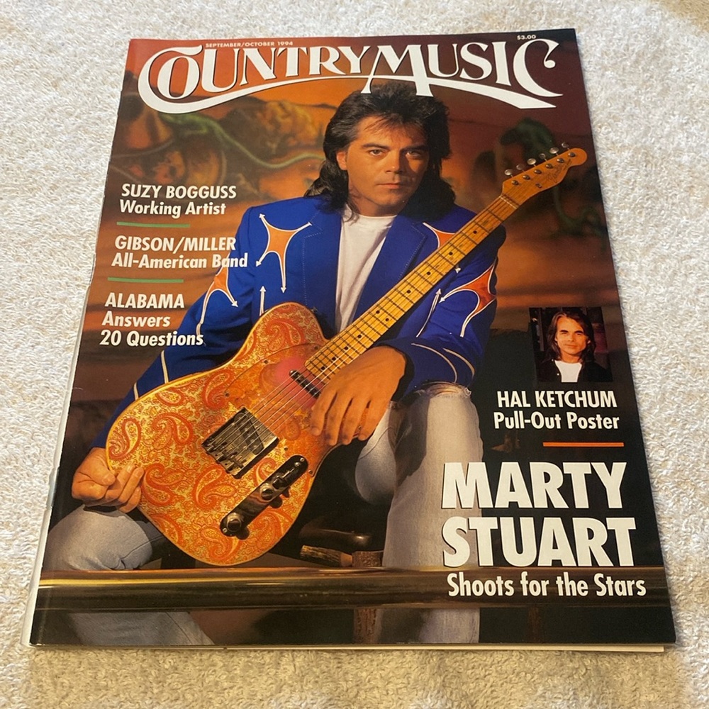 1994 Marty Stuart Country Music magazine